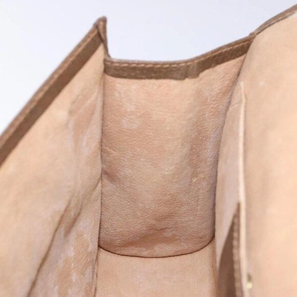 GUCCI GG Canvas Web Sherry Line Clutch Bag Beige Red - Picture 15 of 15